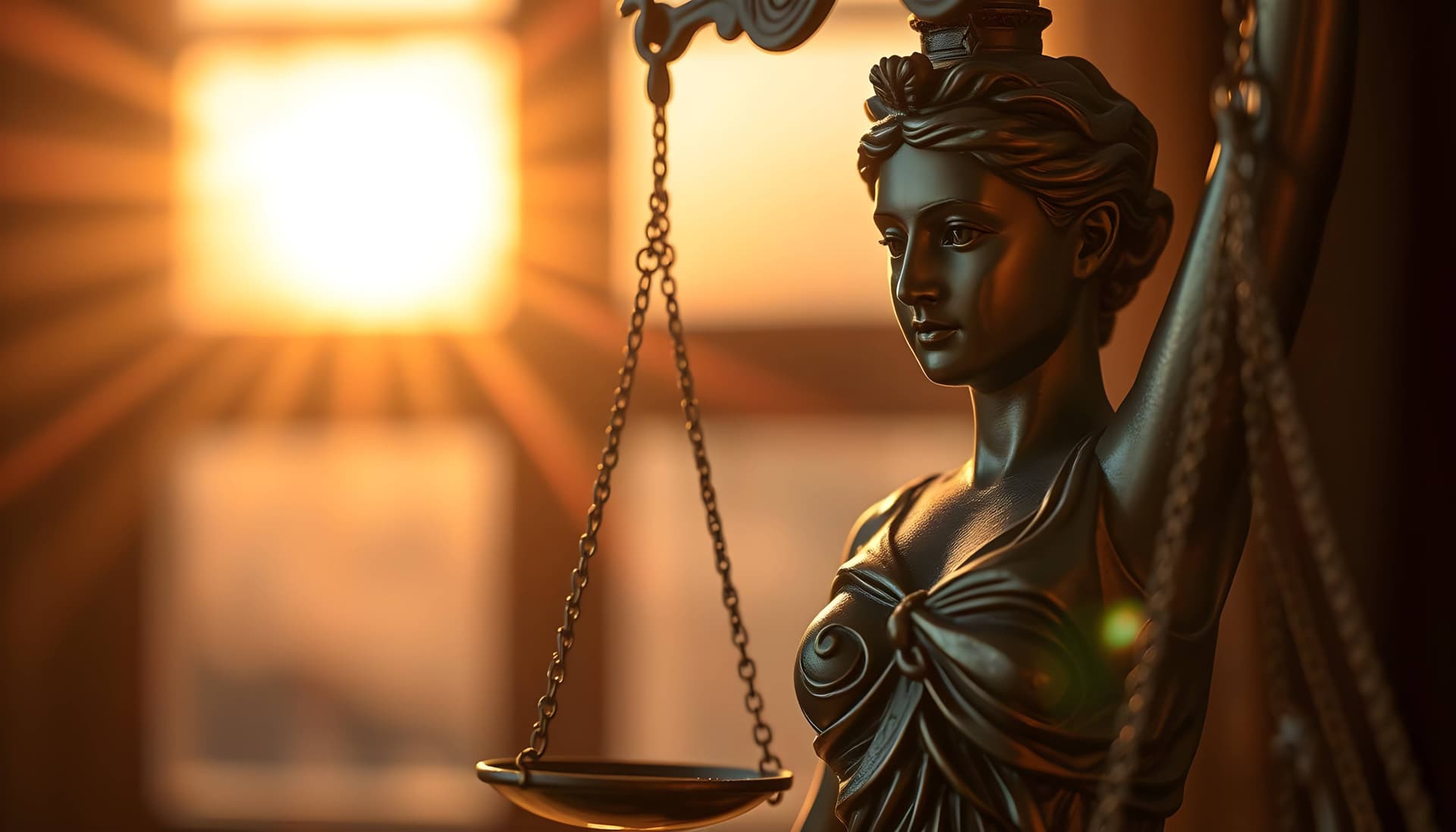 Justitia - Symbol für faire Geschäftsbedingungen