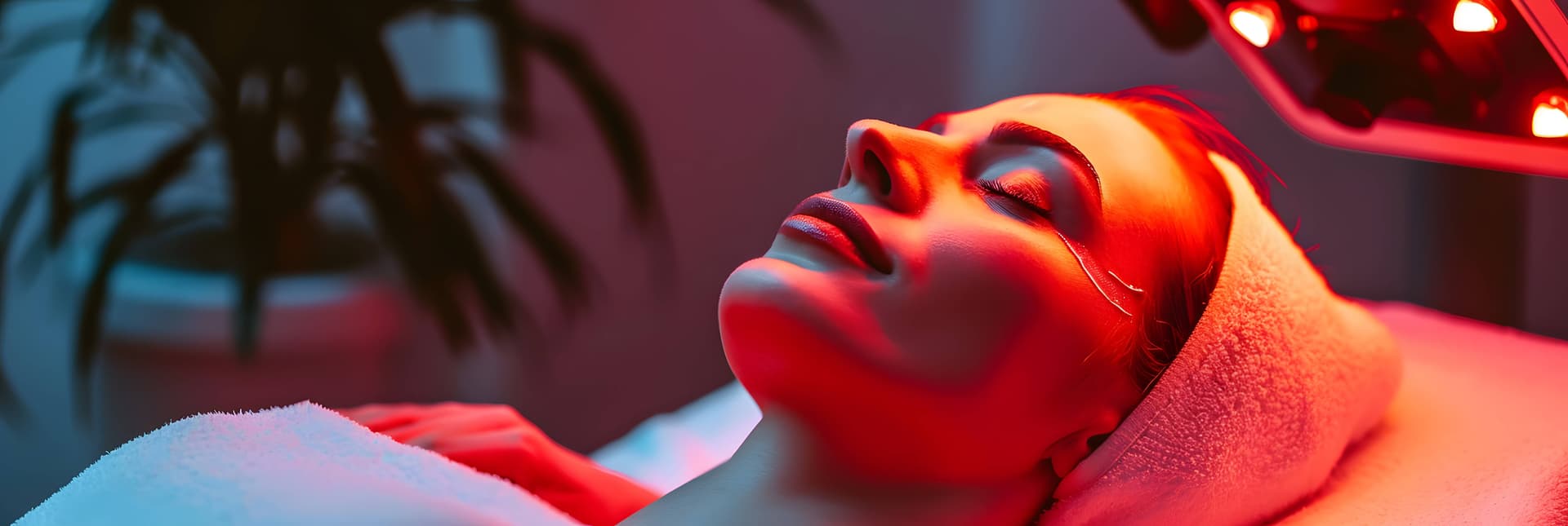 LED-Lichttherapie Behandlung bei Lira Kosmetik