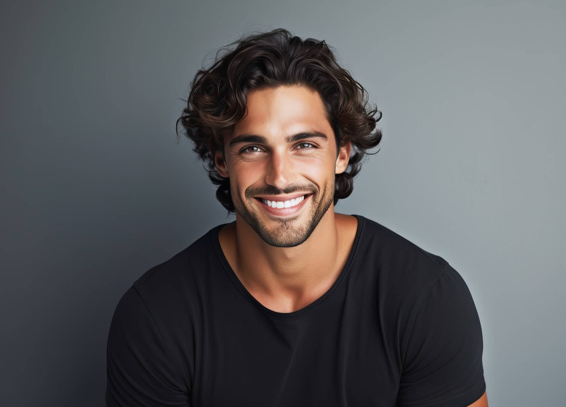 Mann bei Lira Kosmetik