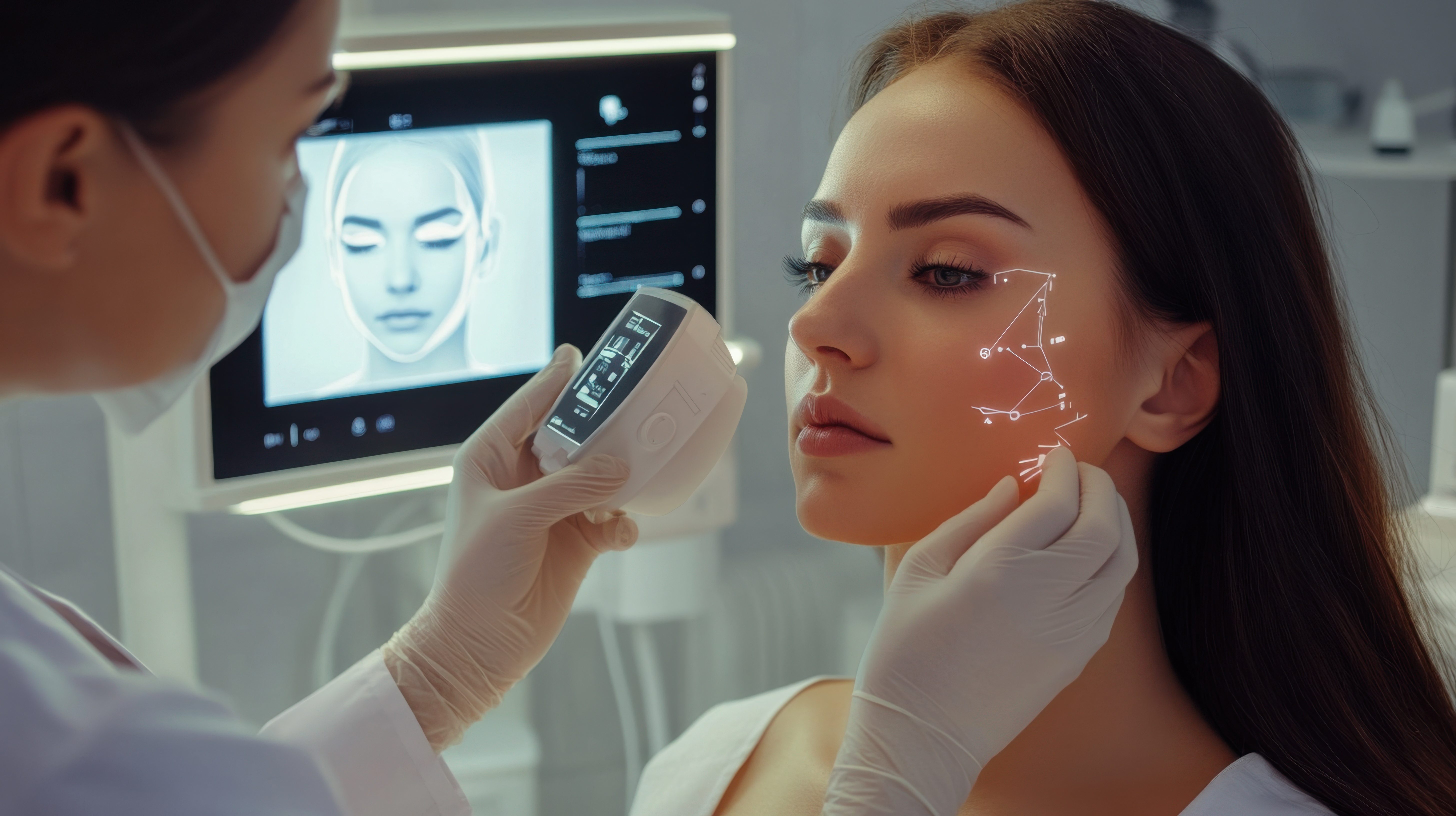 Professionelle Hautanalyse bei Lira Kosmetik
